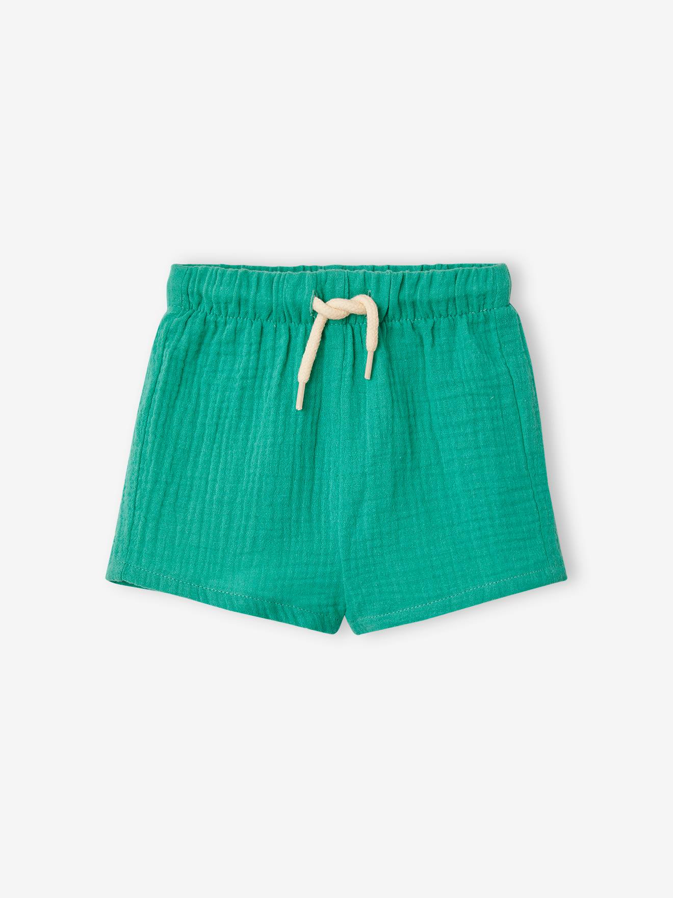 Vertbaudet Baby-Set: T-Shirt & Shorts - mokka