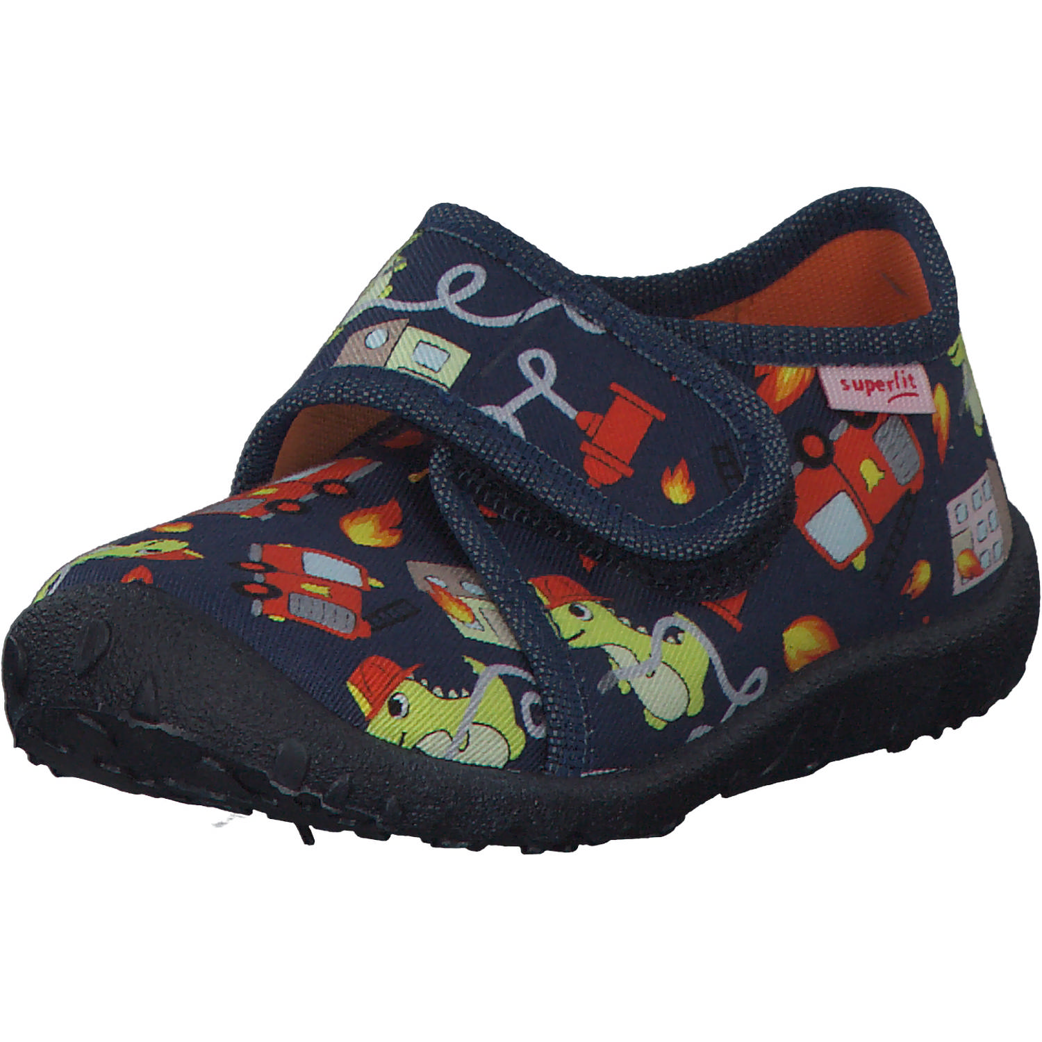 Superfit SPOTTY 09246, Hausschuhe, Kinder, Blau/mehrfarbig