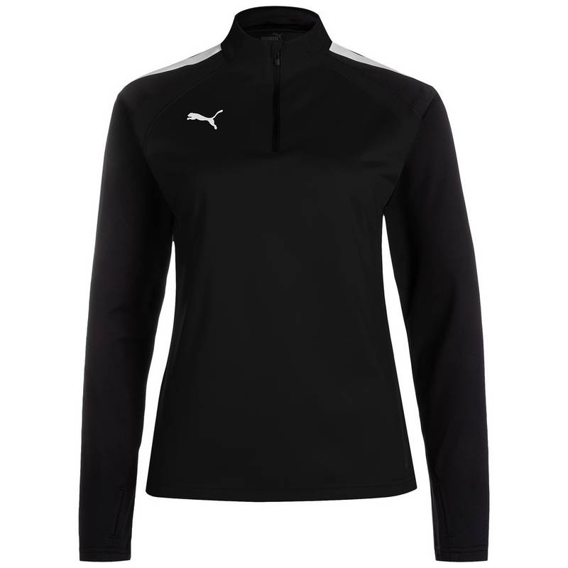 PUMA TeamLIGA 1/4 Zip Funktionssweatshirt Damen