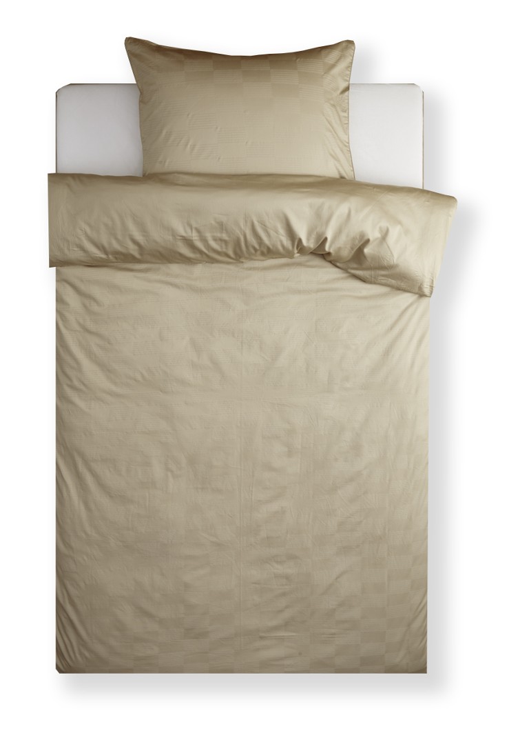Olivier Desforges Damier duvet cover in 300TC cotton satin - pillowcases not included