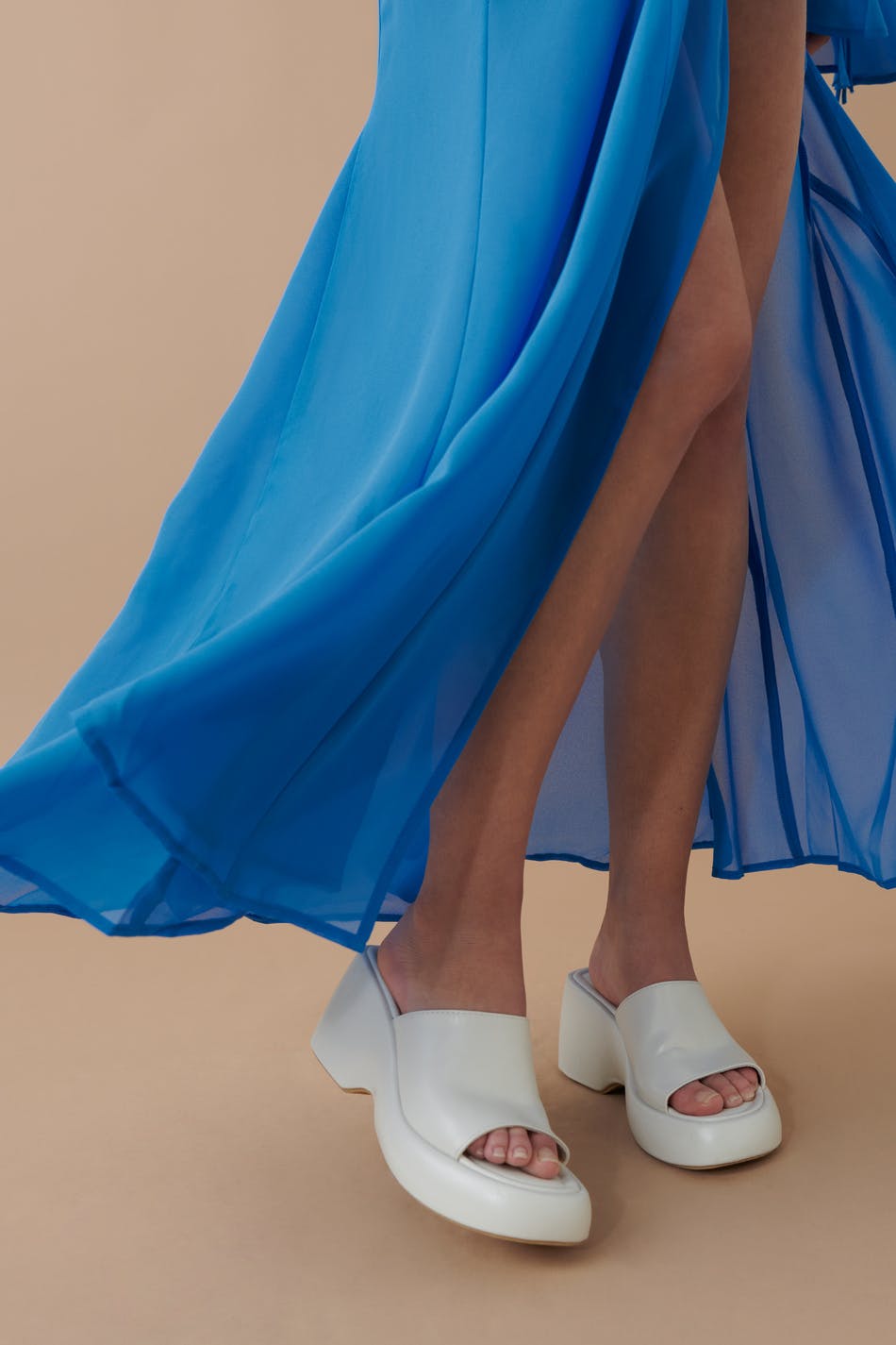 Chiffon maxi caftan