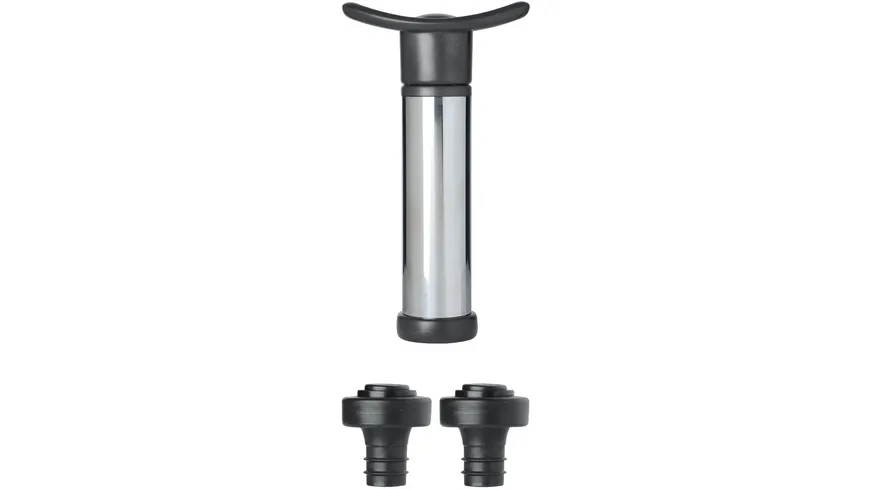 cilio Weinpumpe mit 2 Stopfen