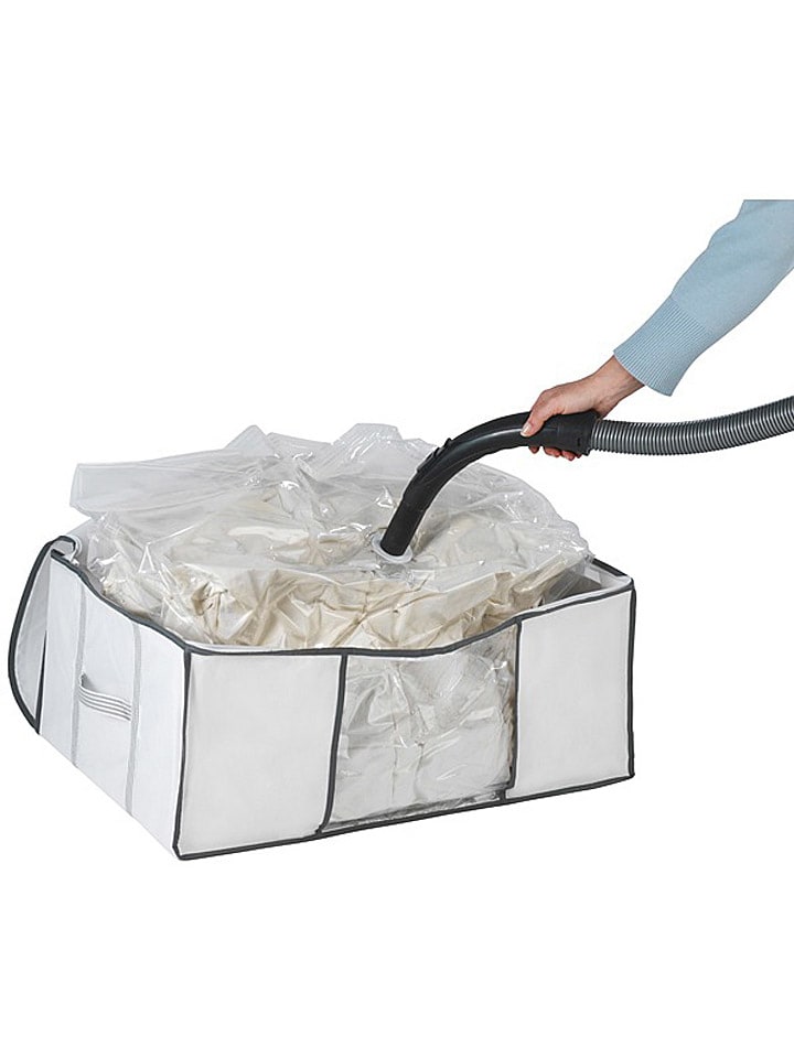 Wenko Vakuum-Box in Weiß - (B)50 x (H)27 x (T)65 cm günstig kaufen onesize
