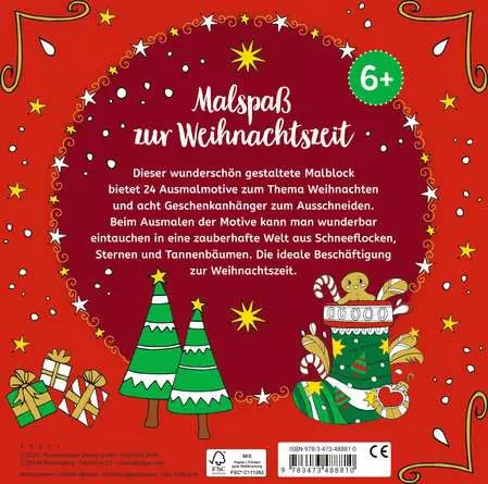 Mein Malblock Weihnachten