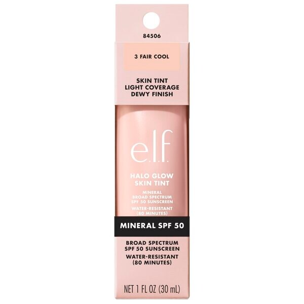 elf Halo Glow SPF50 3 Fair Cool Skin Tint 30ml