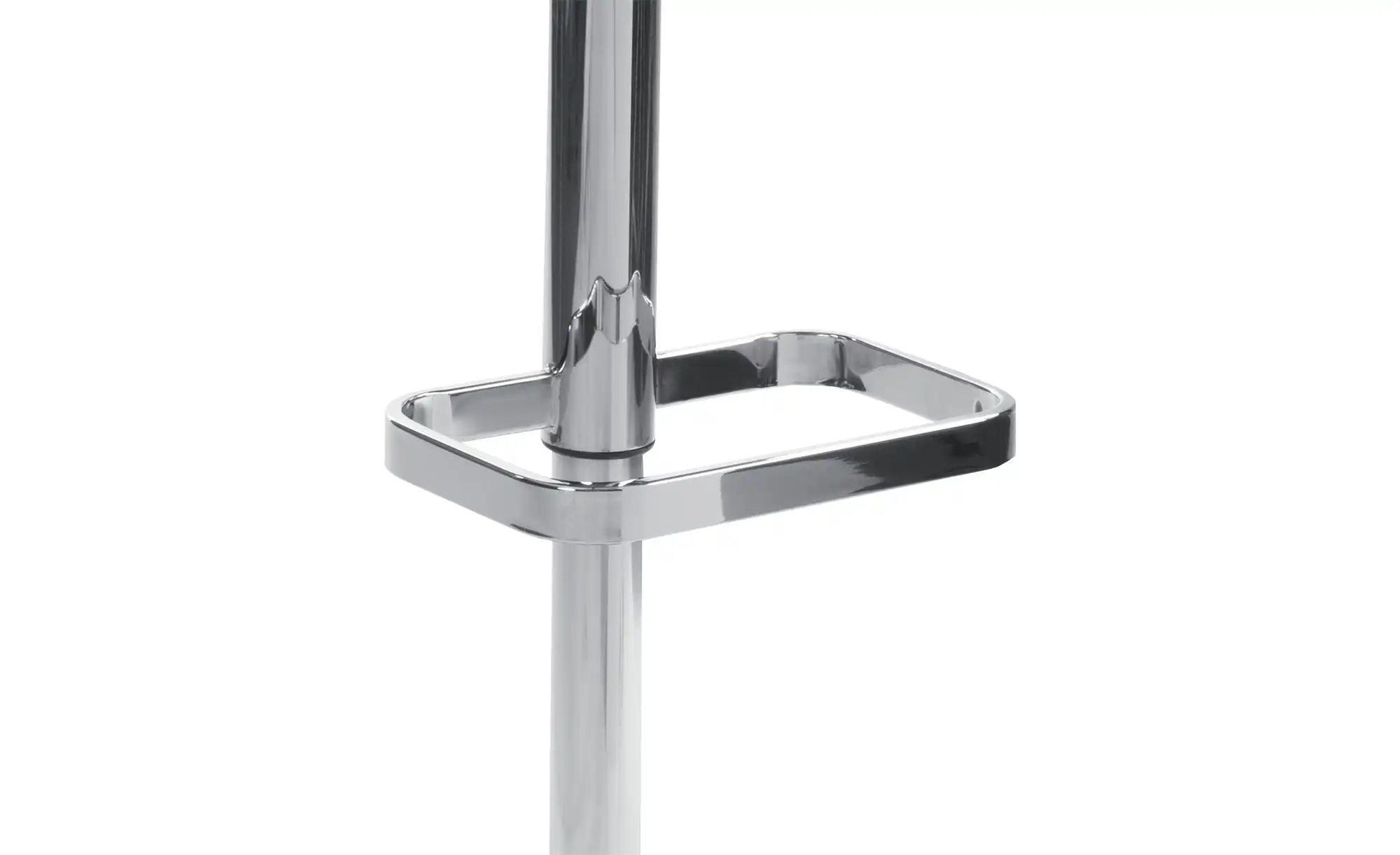 Barhocker mit Rückenbügel  Leder