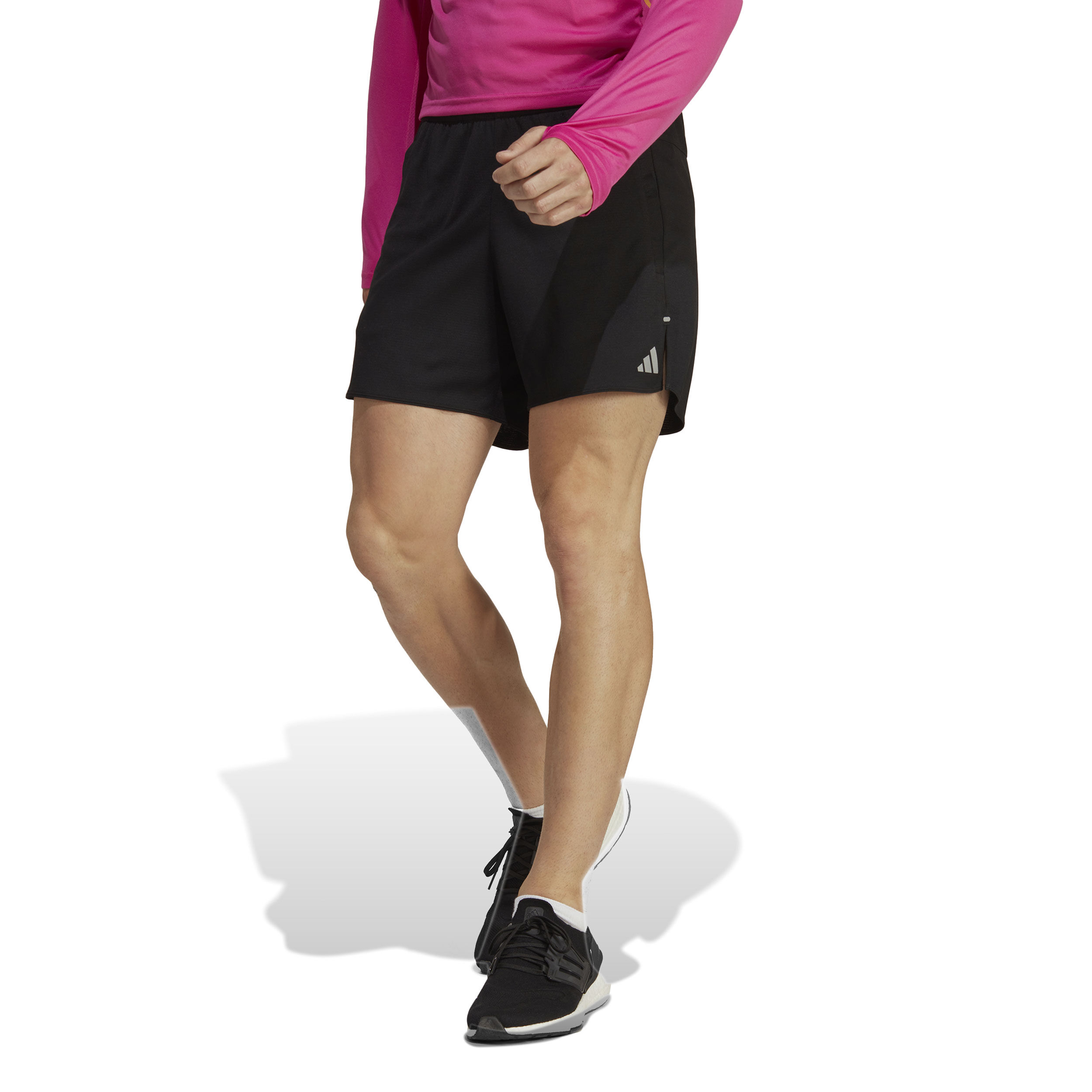 Run Icons 3 Bar Shorts Herren - Schwarz