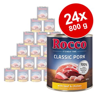 Sparpaket Rocco Classic Pork 24 x 800g
