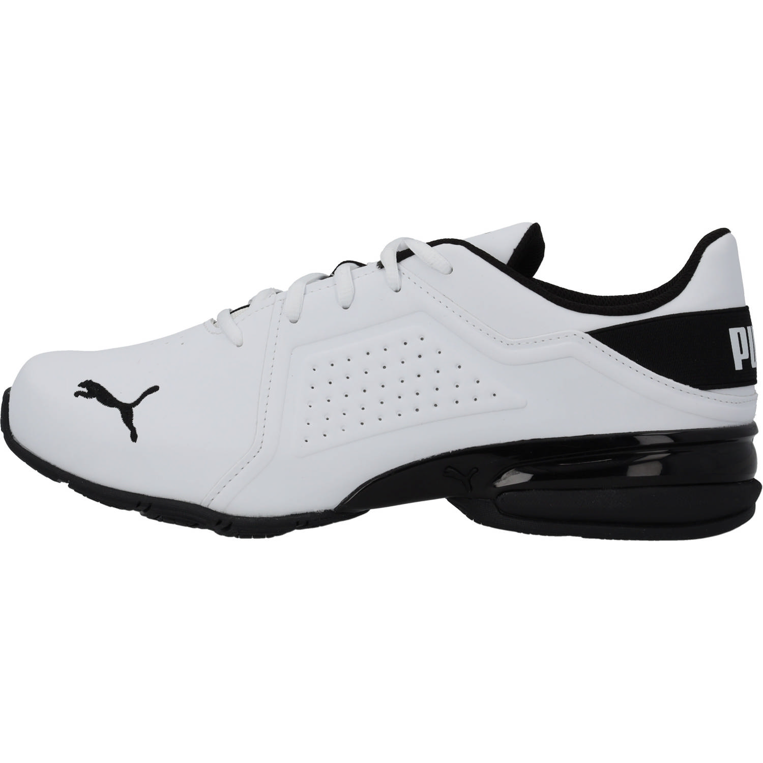 Puma Viz Runner 191037, Sneakers Low, Herren, Weiß (White Black)