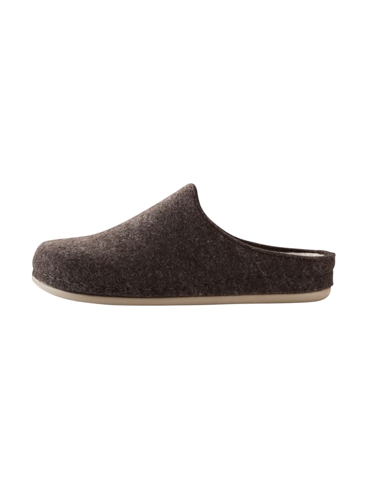 TRAVELIN' Filzpantoffeln At-Home in Braun günstig kaufen