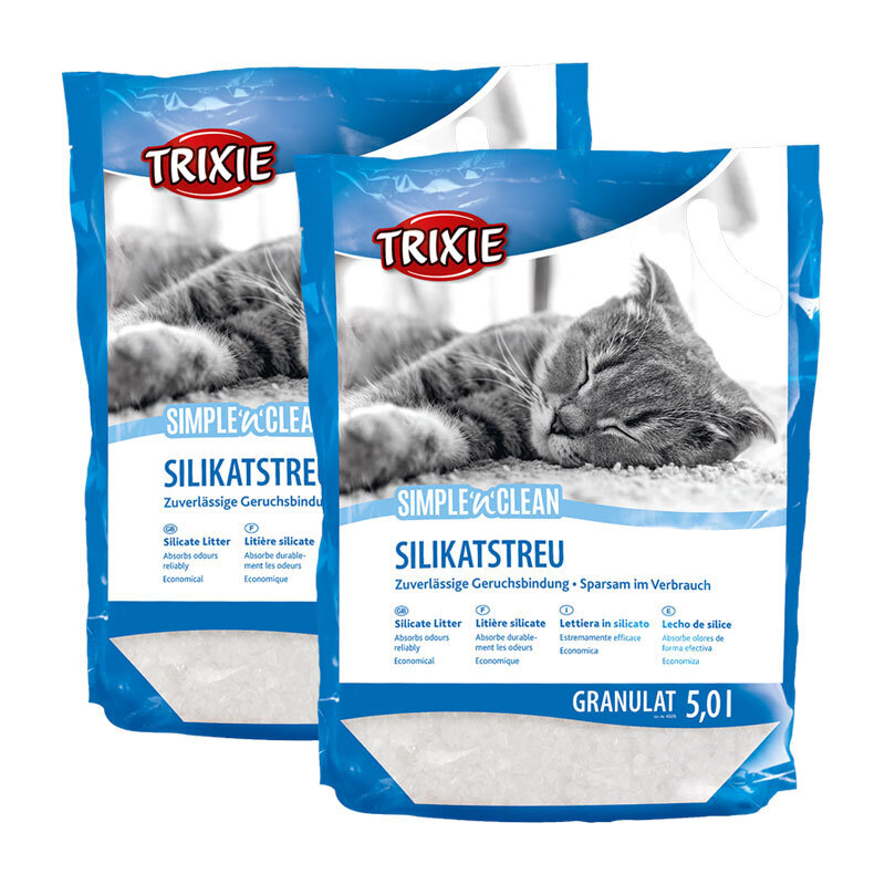 Trixie Katzenstreu Trixie Fresh´n´Easy Monatsstreu Granulat 2x5 l