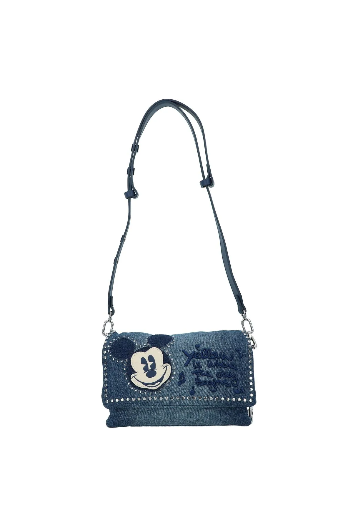 Desigual  Mickey Rock Denim Schultertasche 25 cm