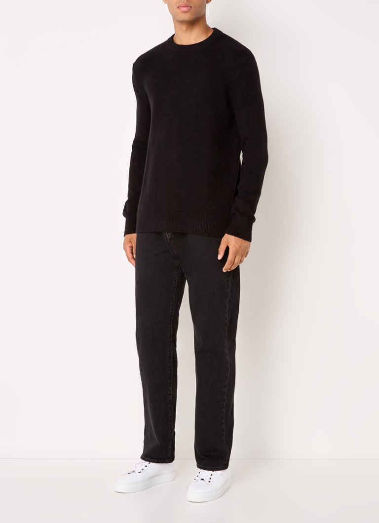 Πουλόβερ Denham με λεπτή πλέξη και ελαστικό σχέδιο