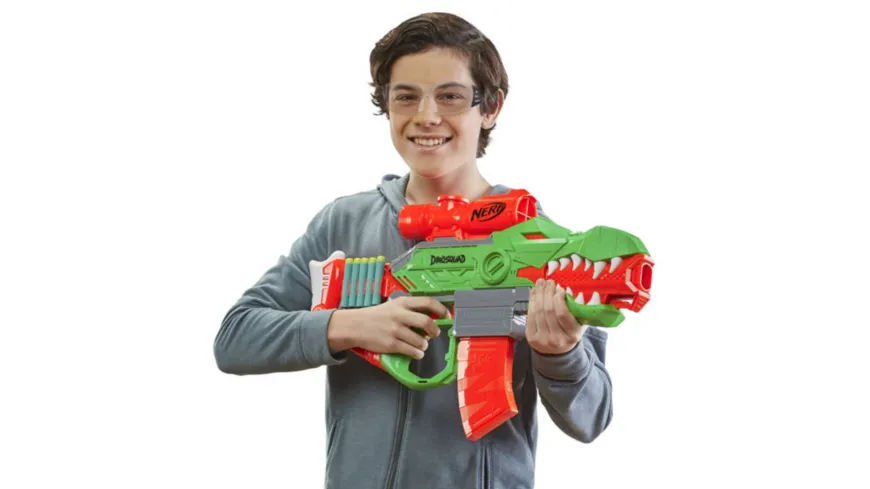 Hasbro - Nerf DinoSquad Rex-Rampage Blaster