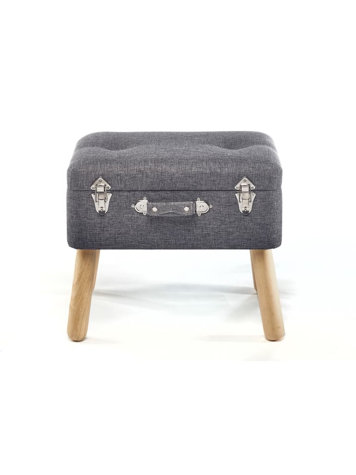 kobolo Sitzhocker LIGHTGREY50 in Grau günstig kaufen onesize