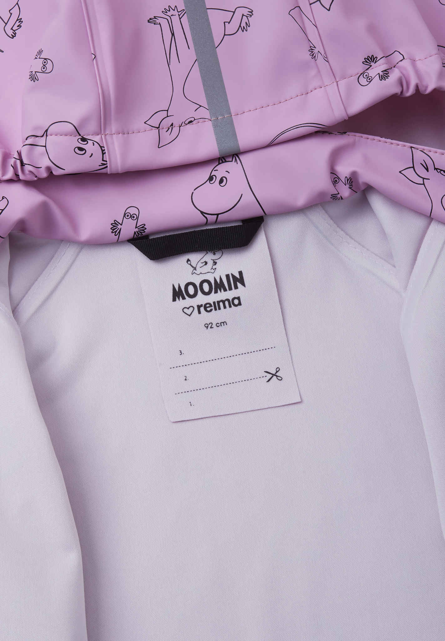 Kleinkinder Regenset Moomin Plask