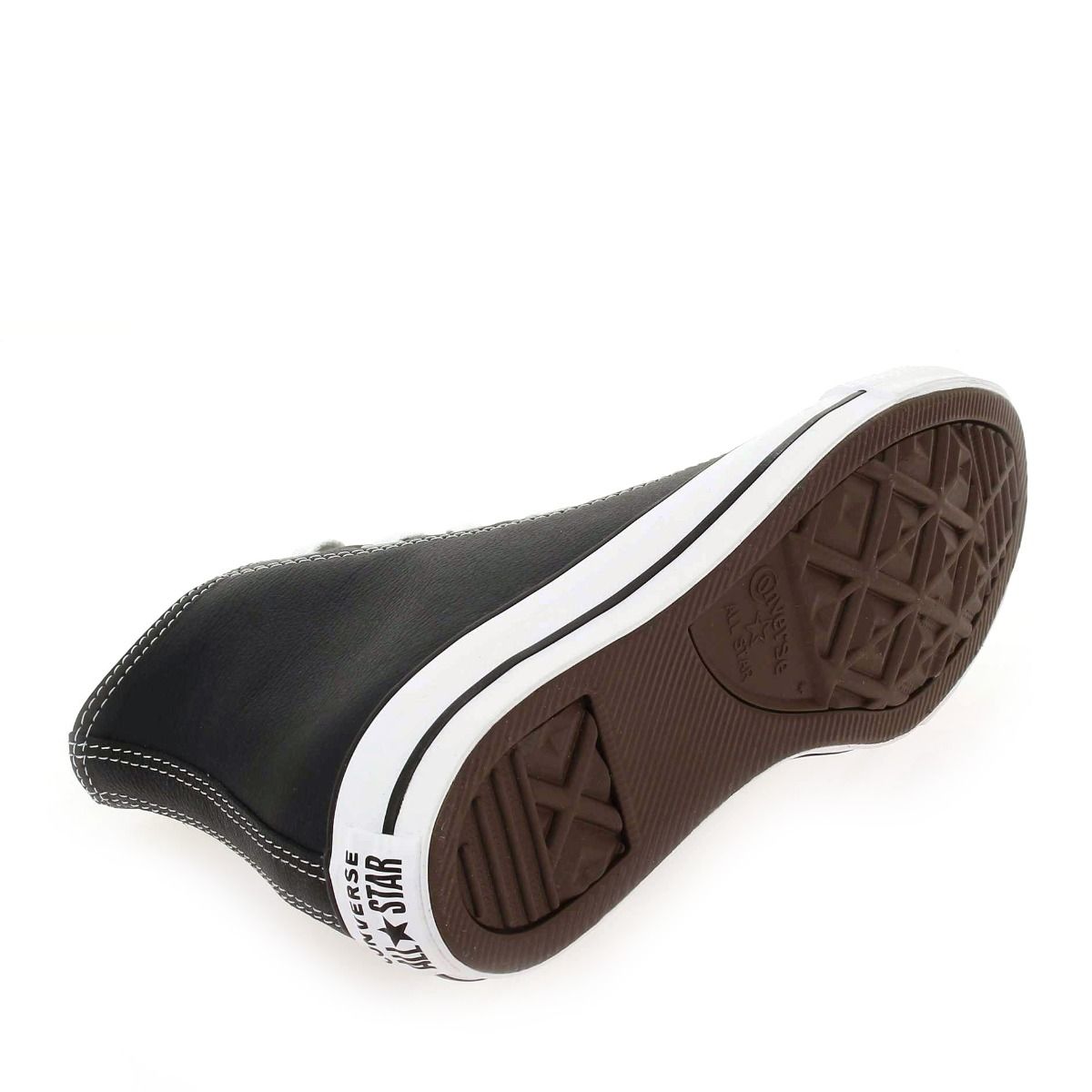 Converse  CHUCK TAYLOR HI LEATHER - Noir