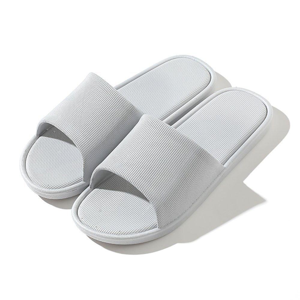 Geistesblitz Badeschuhe Unisex Badesandale (Badeschlappen Unverzichtbare Hausschuhe für das Badezimmer, 1-tlg., Schnell Trocknende Duschhausschuhe)