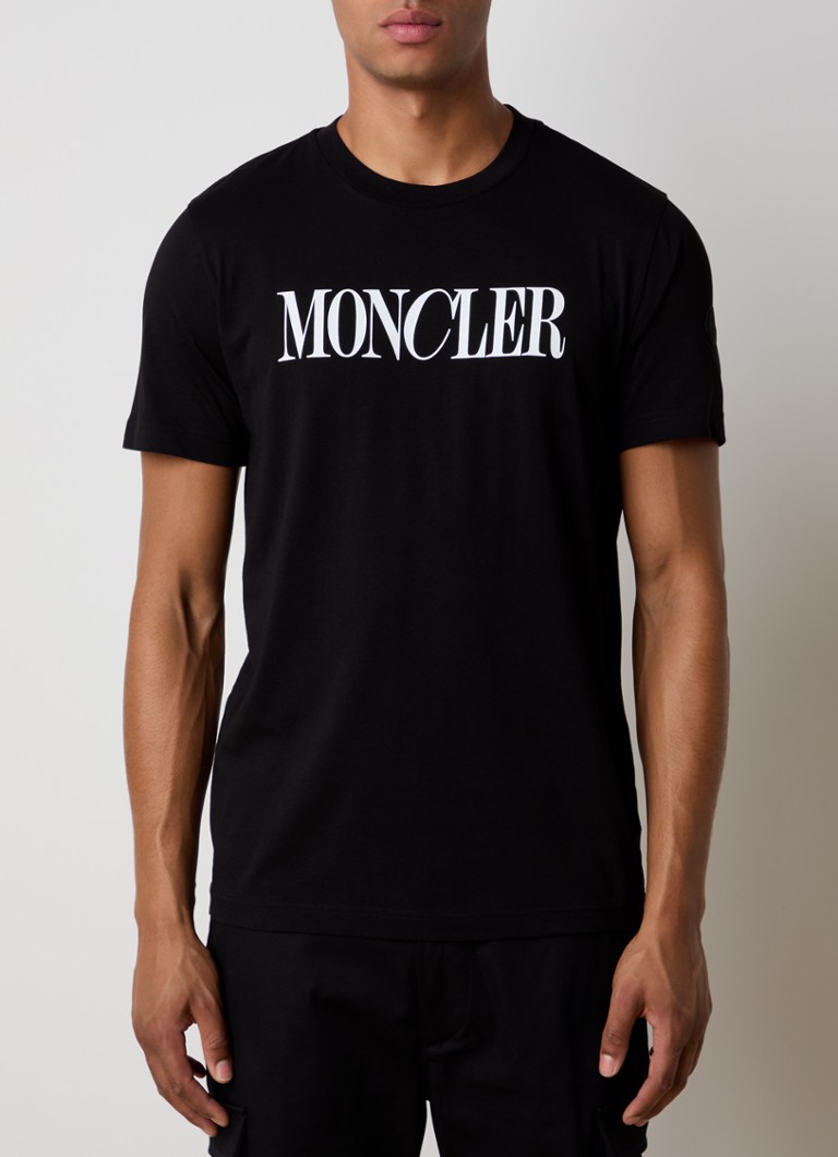 Tricou Moncler cu logo imprimat