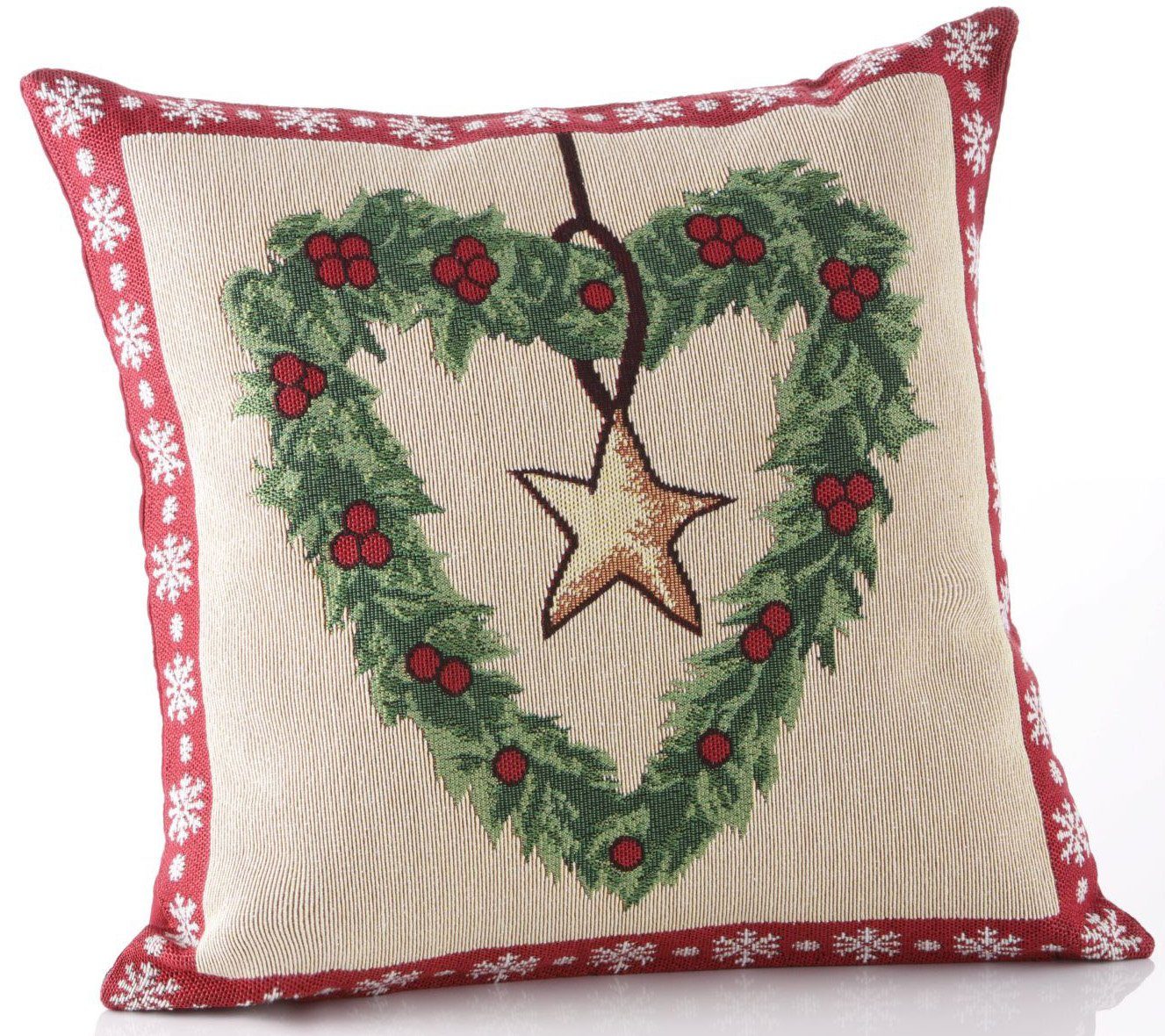 Kissenhülle Weihnachtszeit, Weihnachtsdeko, Dreams (2 Stück)