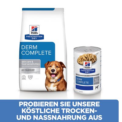 Hill’s Prescription Diet Derm Complete mit Reis & Ei