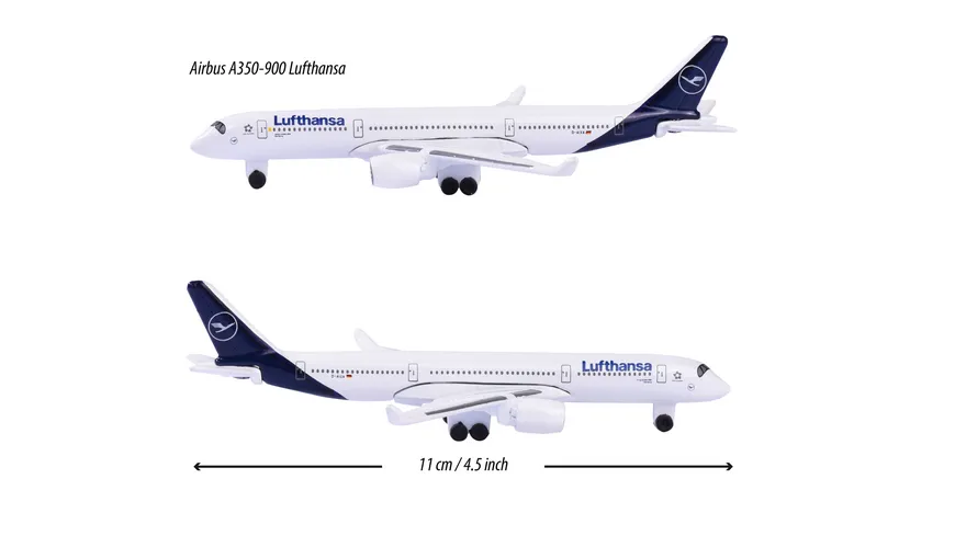 Majorette - Airport Airbus 350 Lufthansa