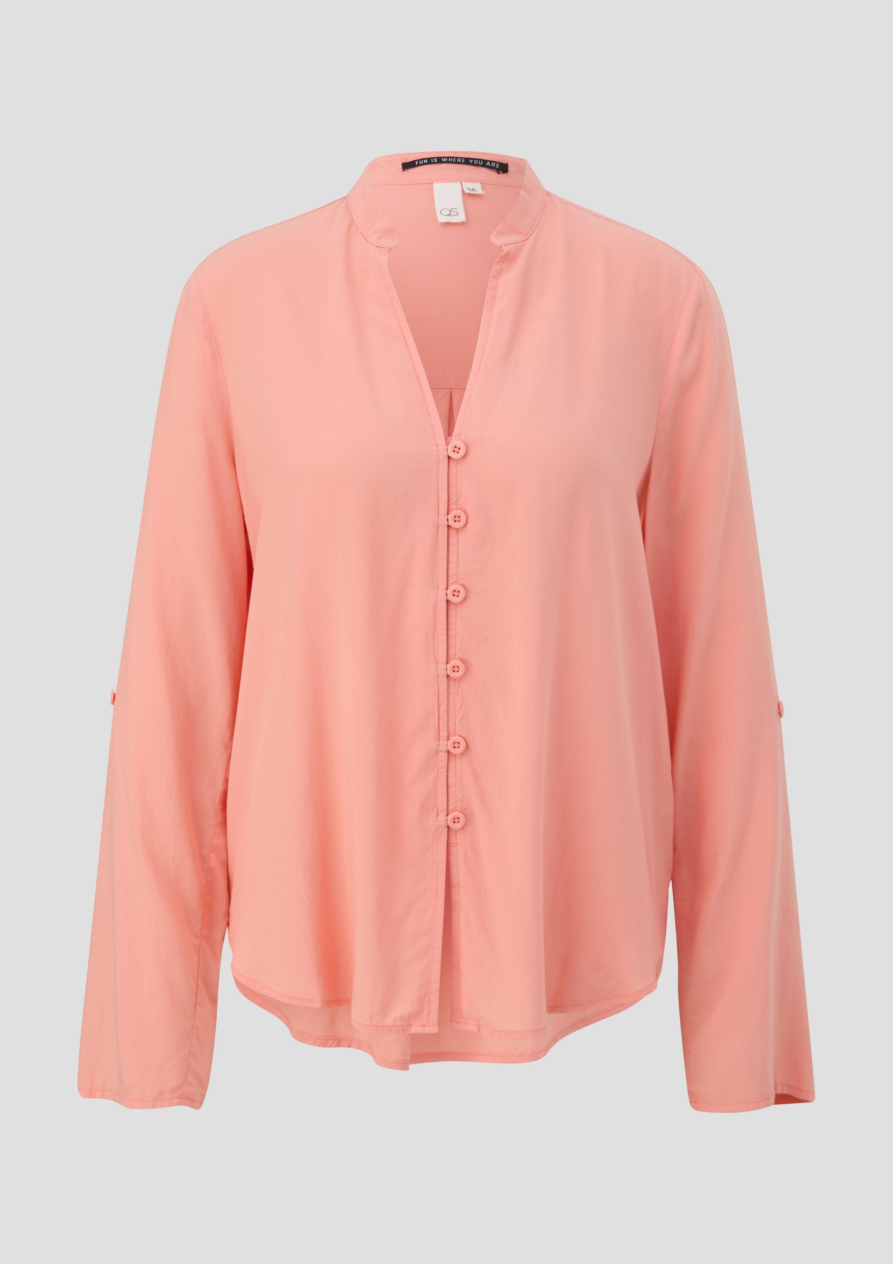 Viskosebluse mit Turn-up-Funktion  2140749-2108