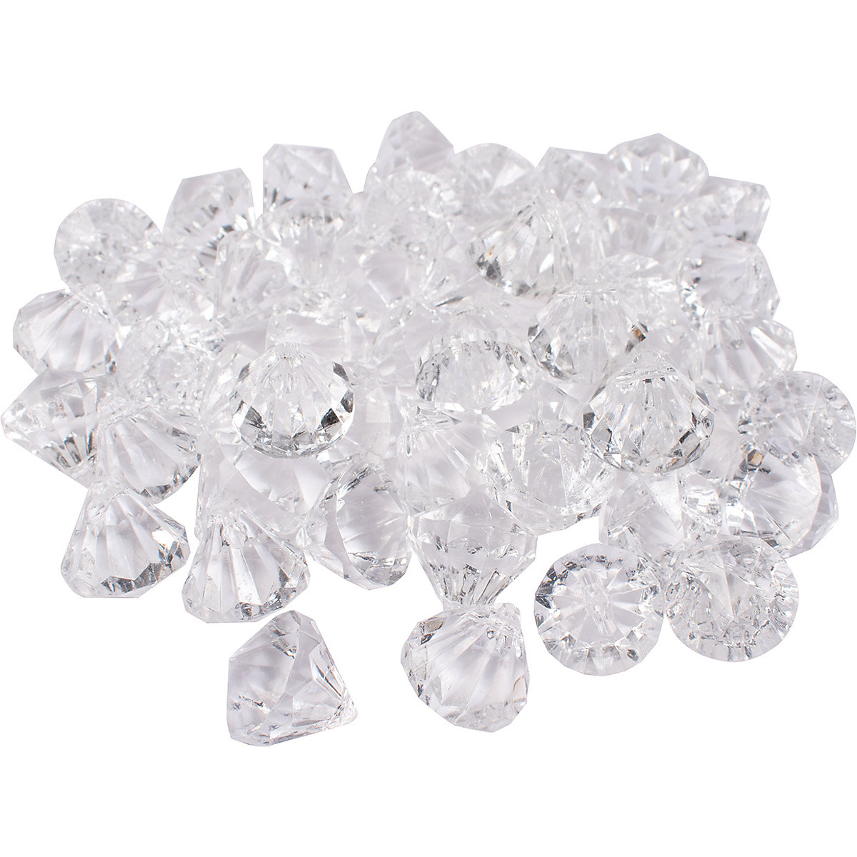 Prismen Diamant, 50 Stk., Länge: 2,2 cm