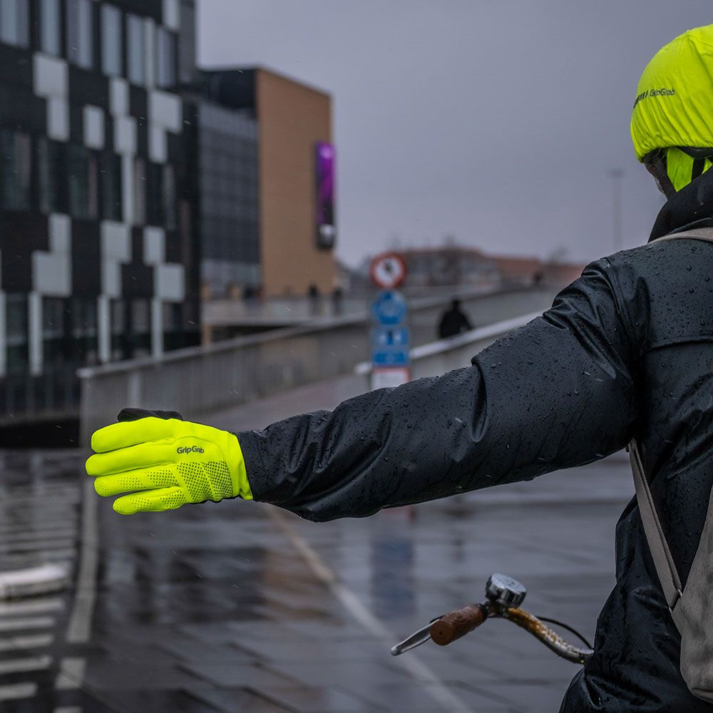 GripGrab Ride Waterproof Hi-Vis - Winterhandschuhe kaufen | Bike-Discount