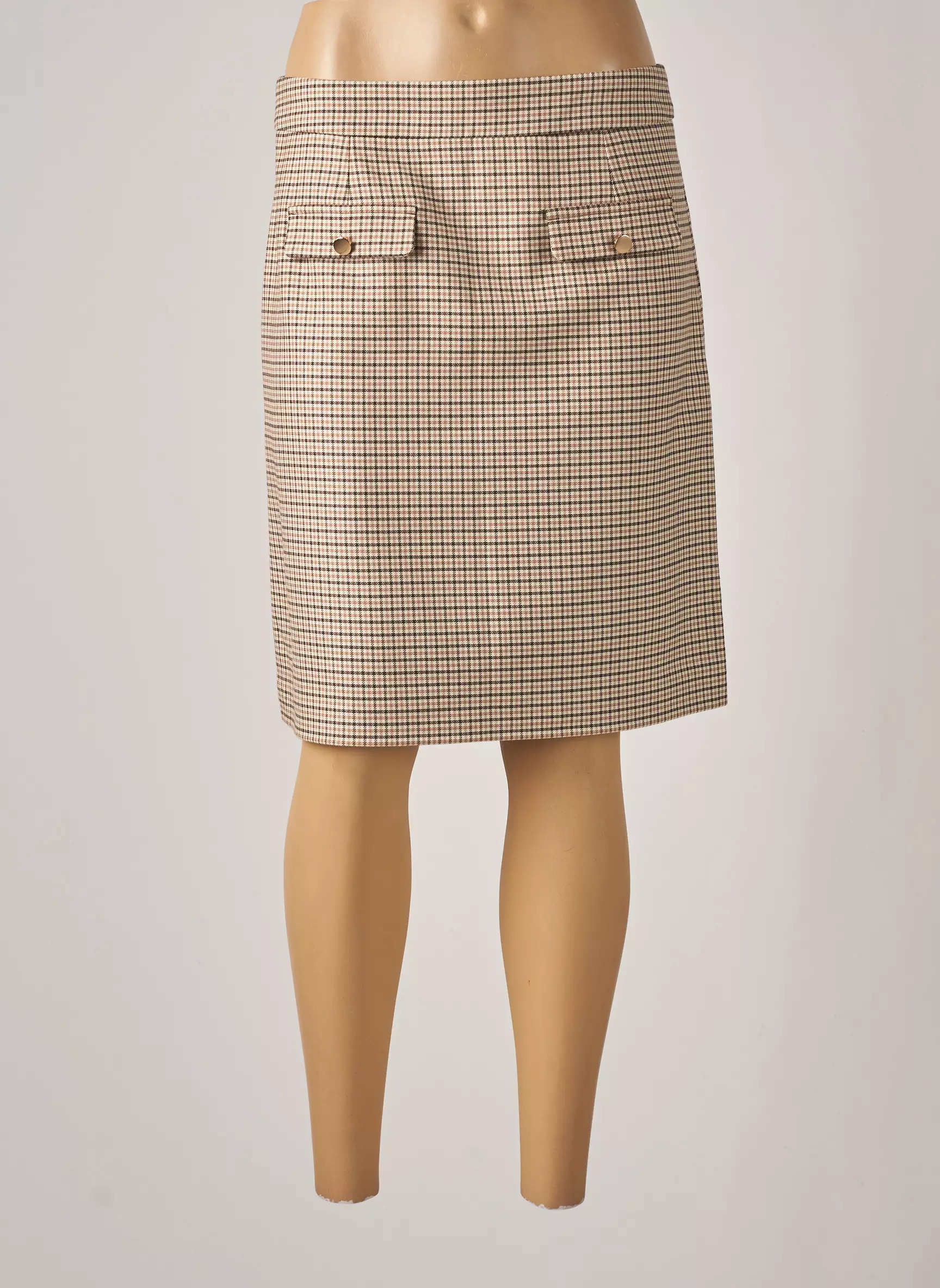 Julie Guerlande Jupes Mi Longues Femme couleur beige