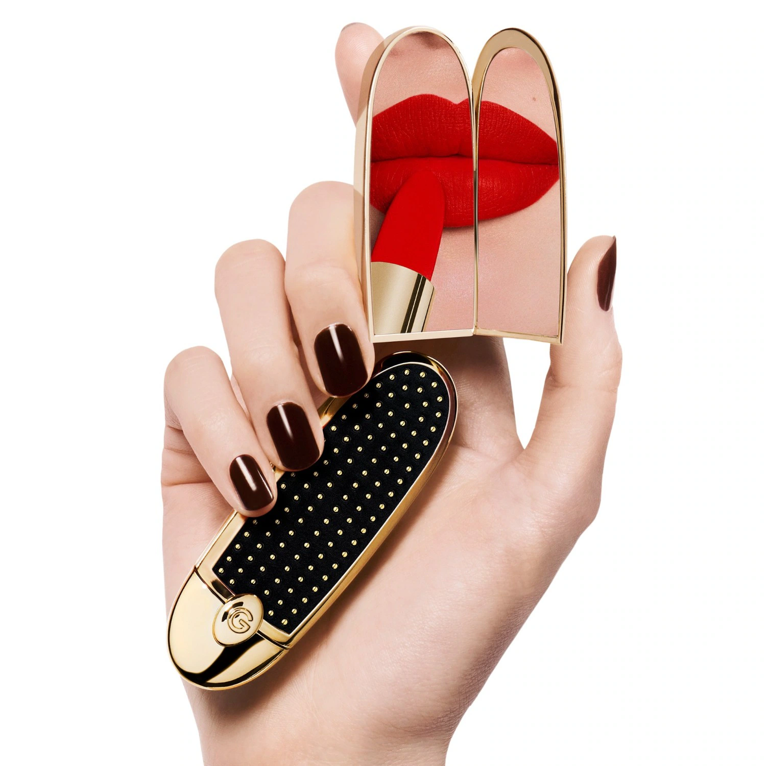 Guerlain Double Mirror Jewelry Box