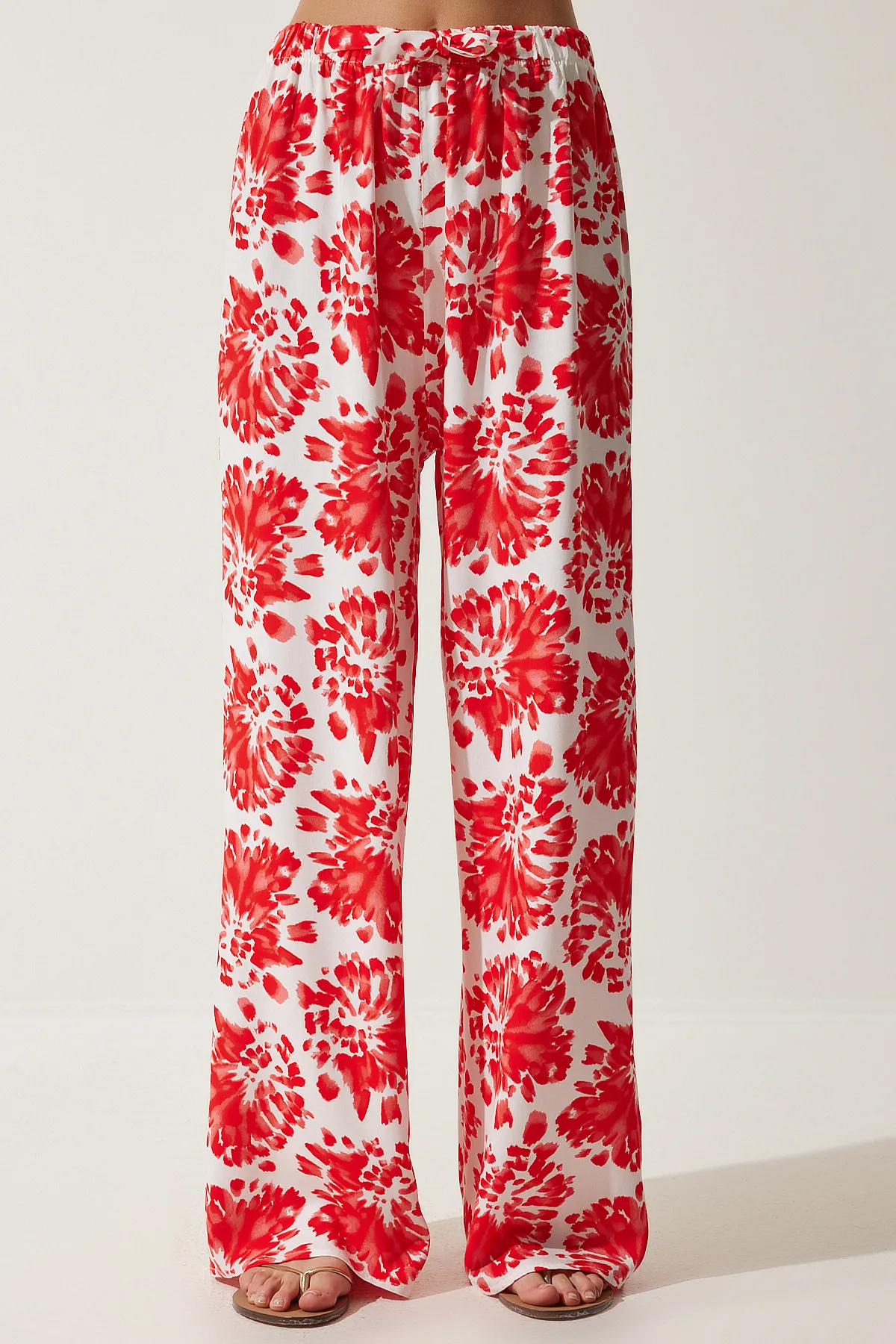 Happiness İstanbul  Hose - Ecru - Wide Leg