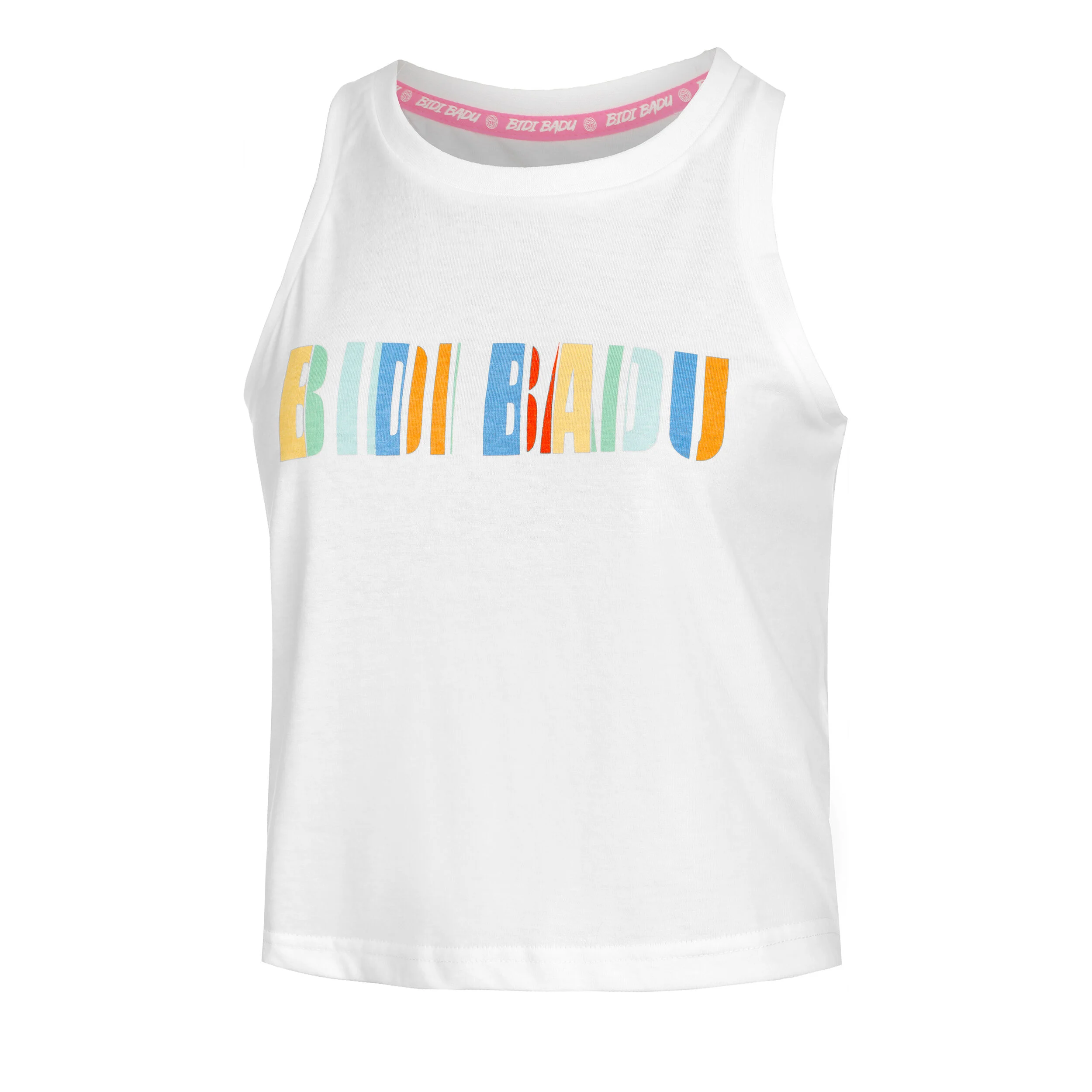 Paris Chill Tank-Top Damen - Weiß, Mehrfarbig