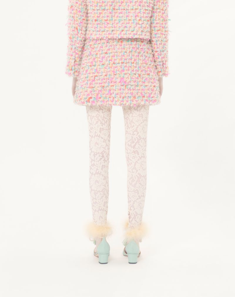 Kort Candy Tweed-nederdel