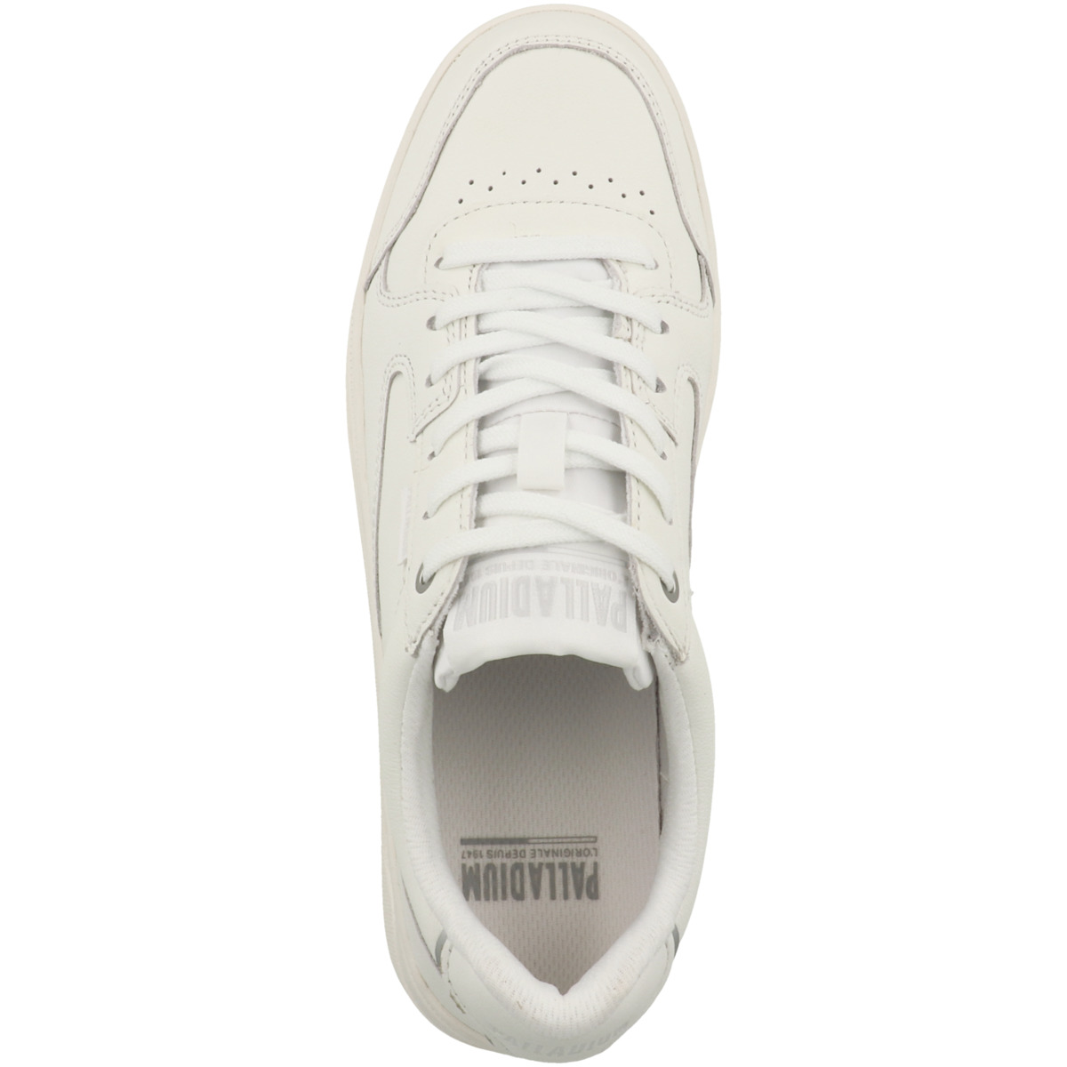 Palladium Pallasphalt Lo Lth Sneaker Low weiss