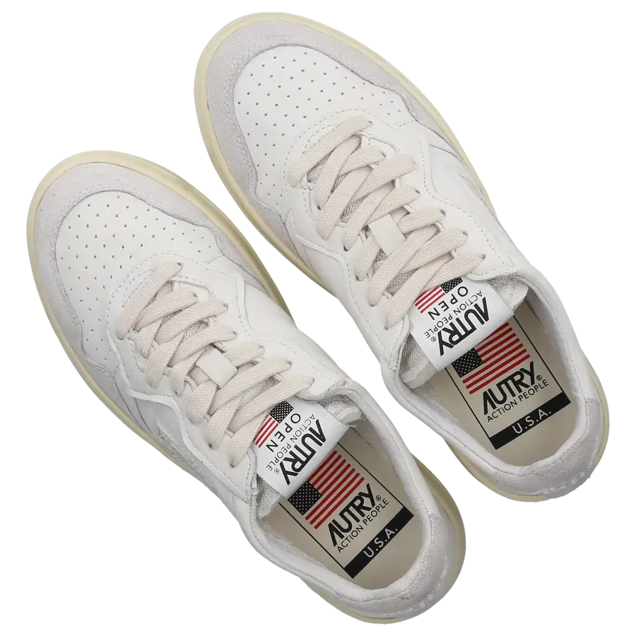 Autry - Sneaker low MEDALIST Kalbsleder - weiß