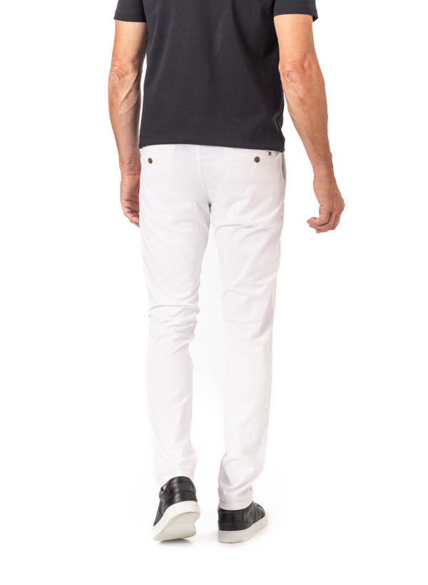 JOOP!, Chino, Modern Fit, Baumwolle, weiß