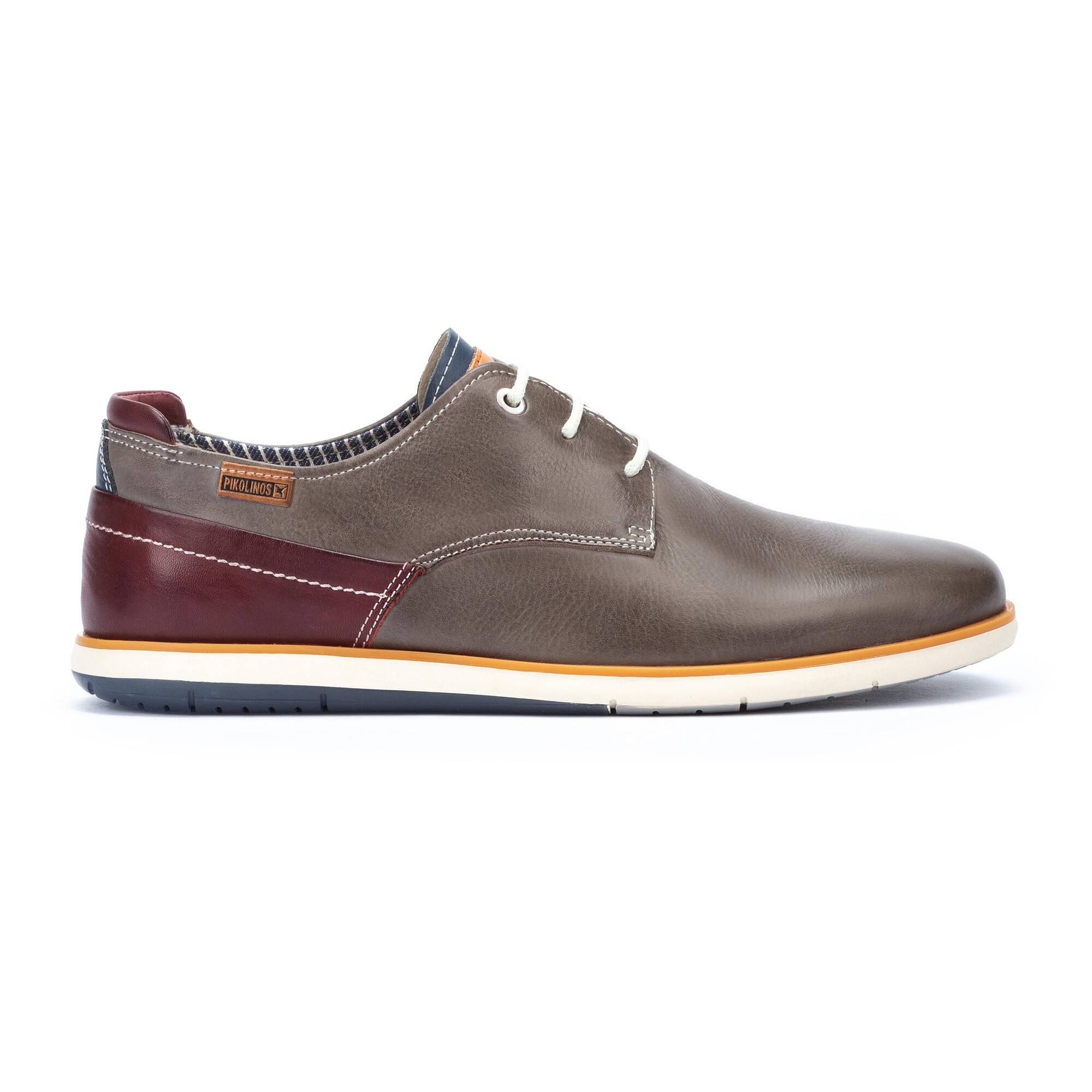 Męskie buty casualowe - CIEMNOSZARE