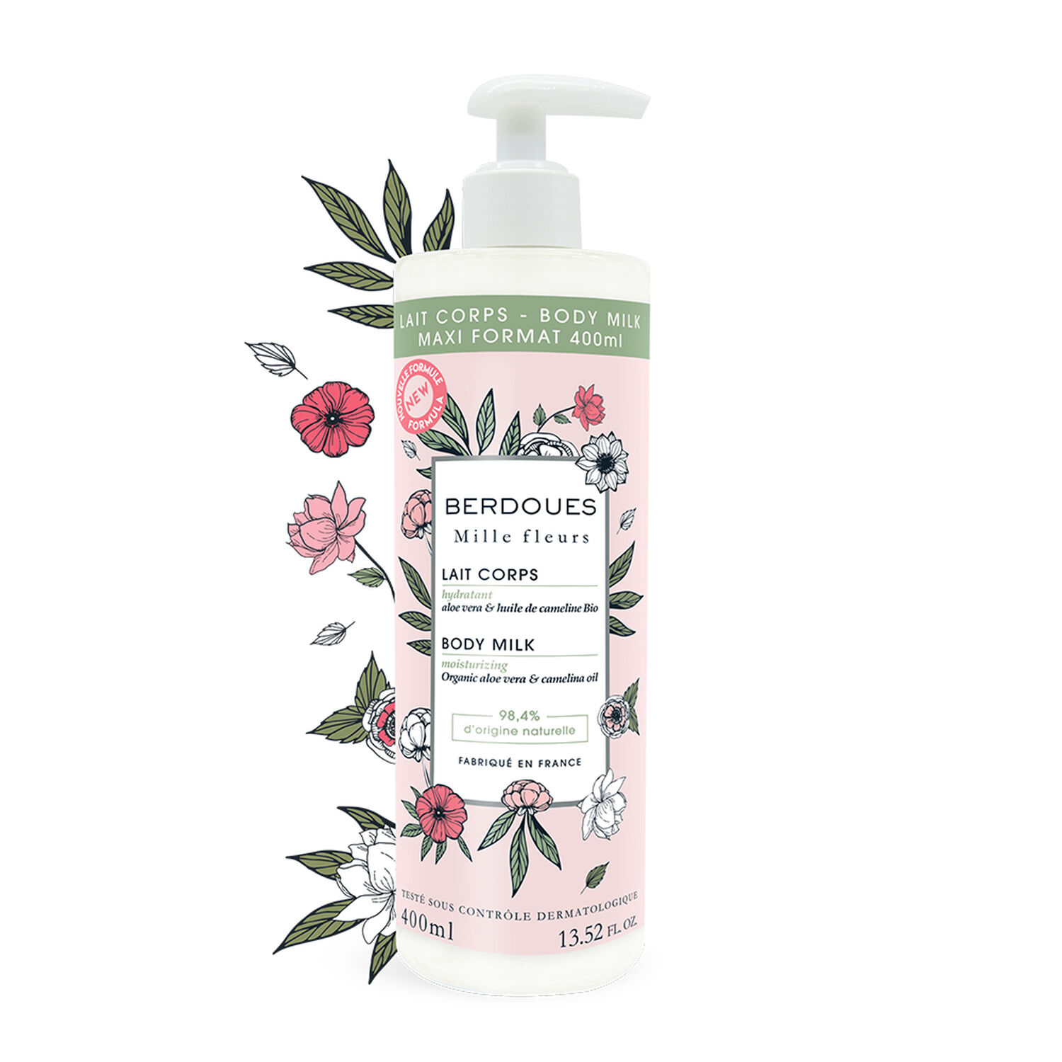Berdoues Mille Fleurs Hydratation Lait Corps