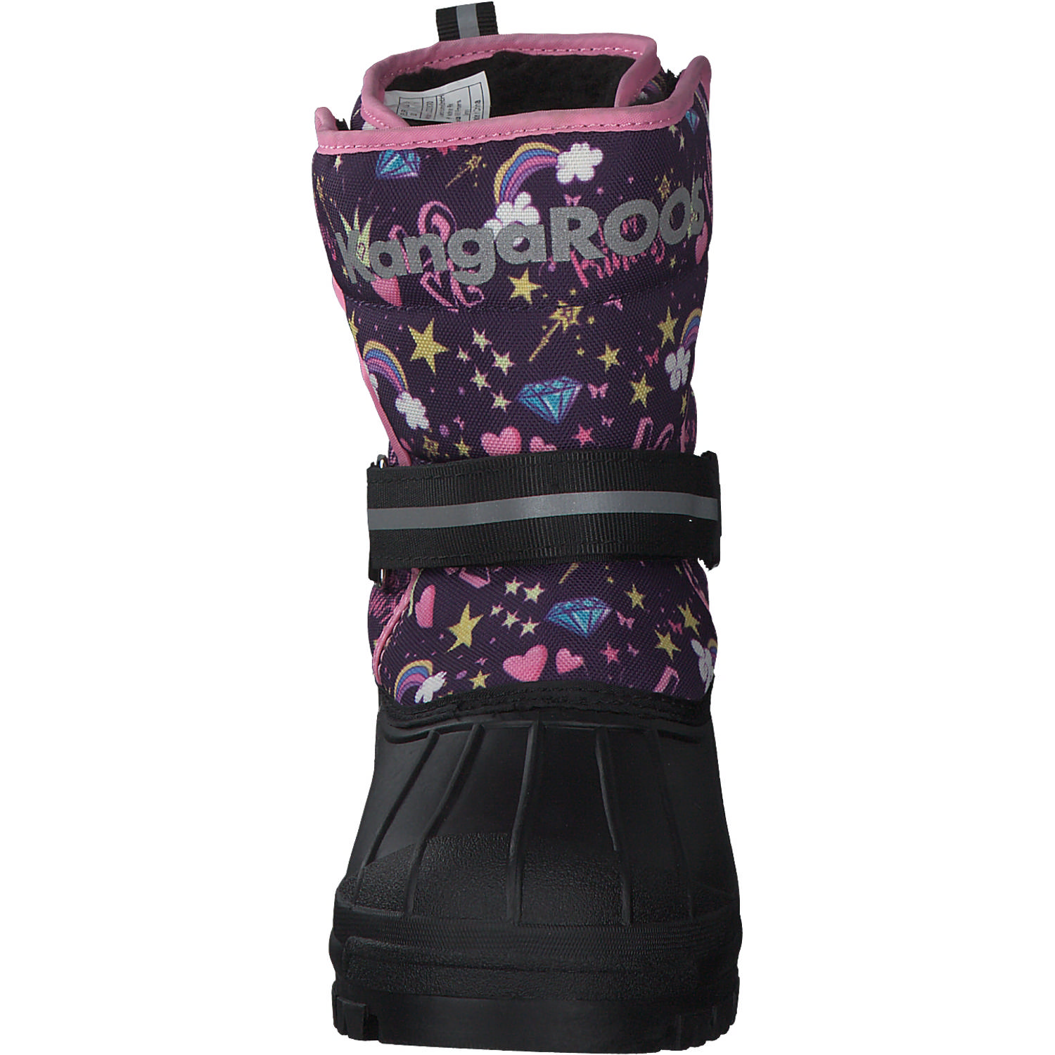 KangaROOS K-Shell II 02223, Winterstiefel, Kinder, purple/princess