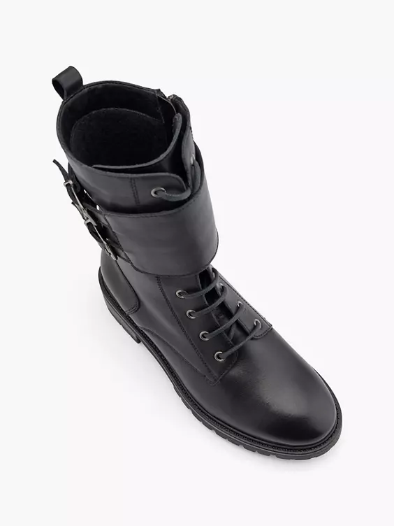 5th Avenue Leder Schnürstiefel