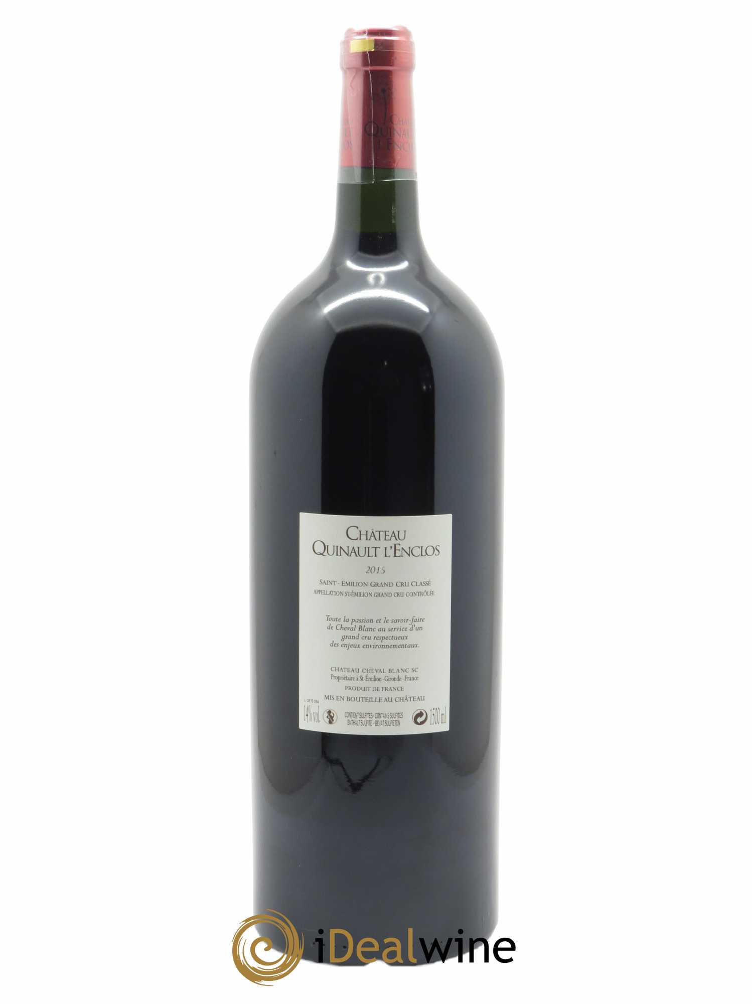 Château Quinault L'Enclos  2015 - Lot de 1 Magnum