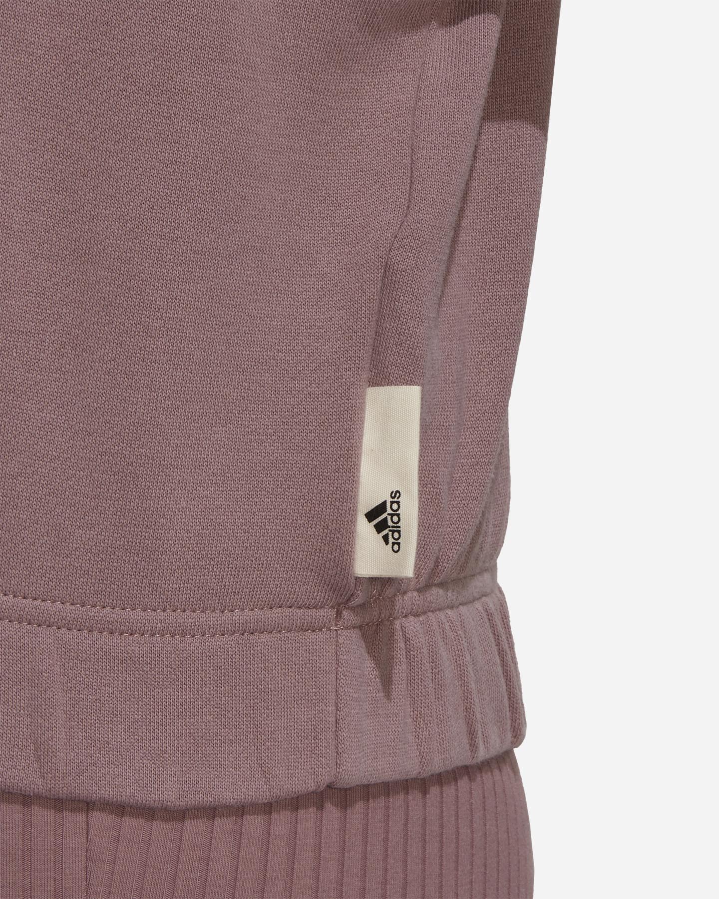 Felpa Adidas Studio Lounge Cropped W HH8512