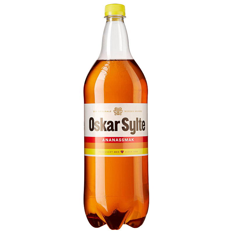Oscar Sylte Ananasbrus 1,5 l, Oskar Sylte