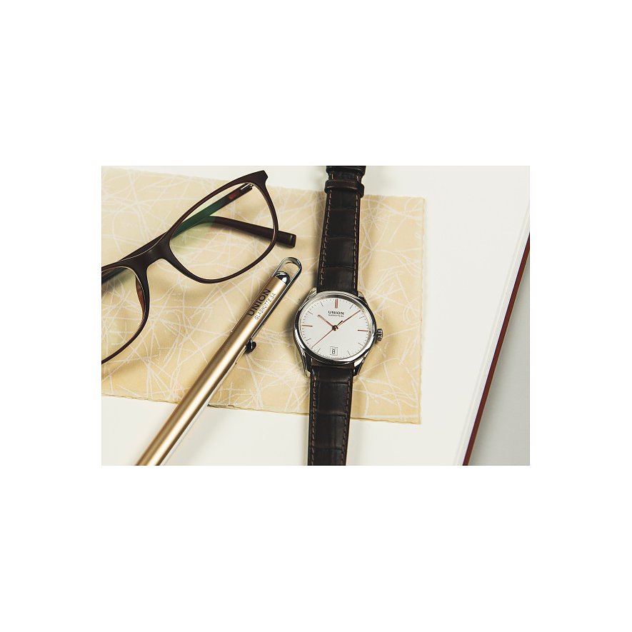 Union Glashütte Damenuhr Viro Datum 34 mm