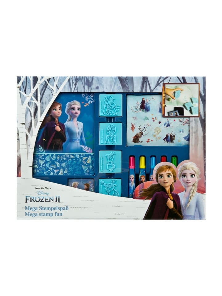 Disney Mega-Stempelset Magischer Malspaß mit deinen Frozen-Lieblingen in Mehrfarbig günstig kaufen 29 x 27 cm