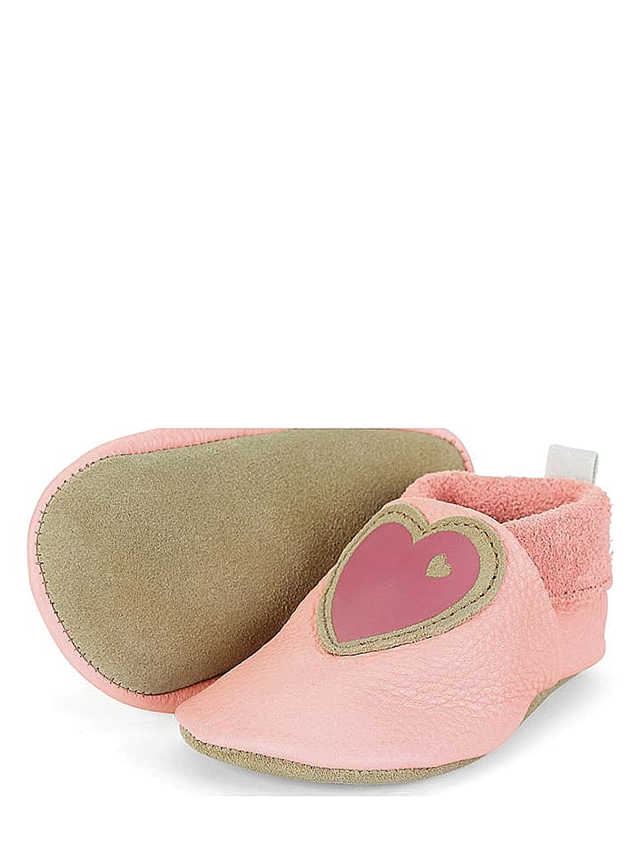 Sterntaler Leder-Krabbelschuhe in Rosa günstig kaufen 20