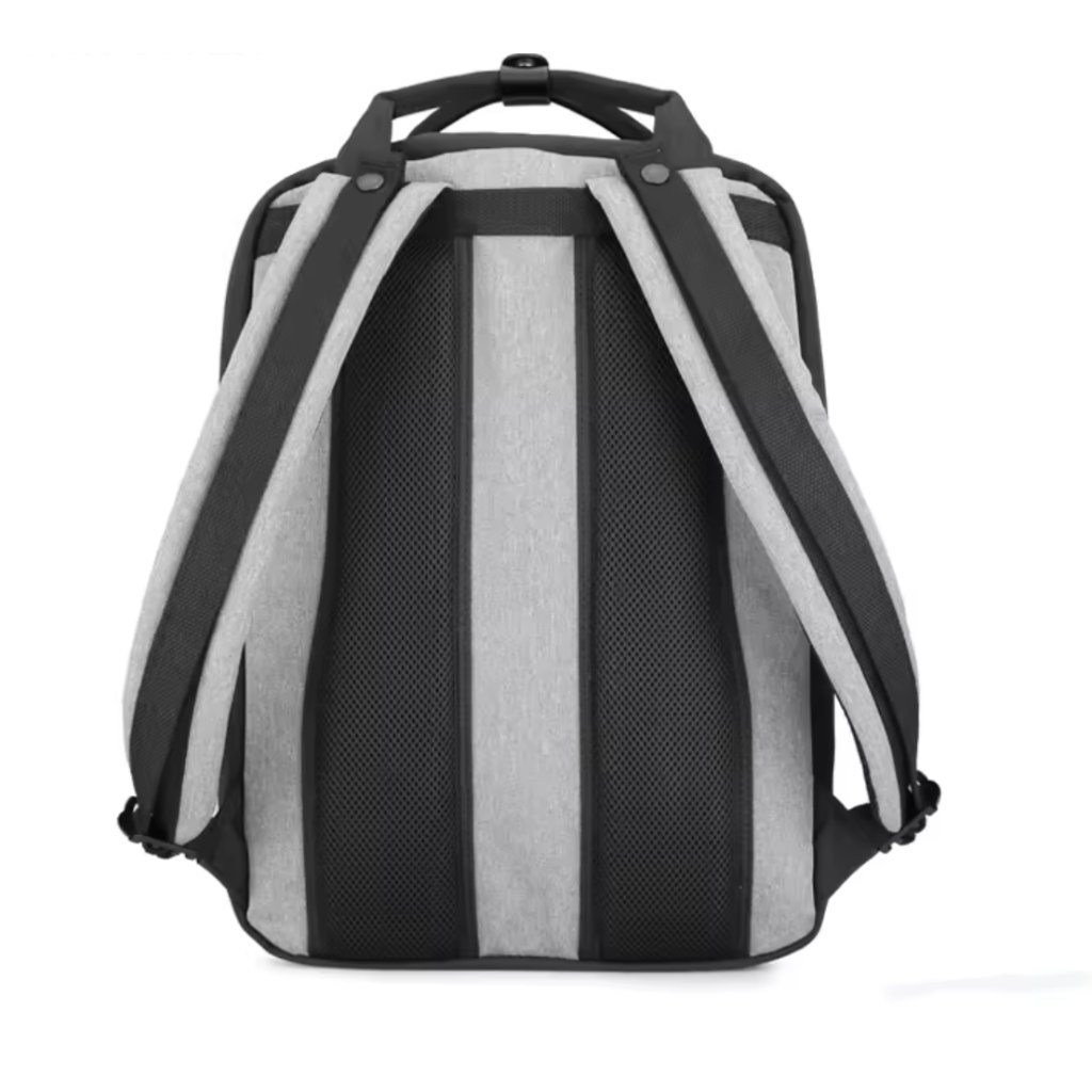 Himawari Stadtrucksack grau-blau groß (1010#05)