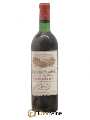 Château Soutard Grand Cru Classé  1970 - Lot de 1 Bouteille