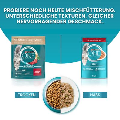 PURINA ONE Adult Rind & Vollkorngetreide